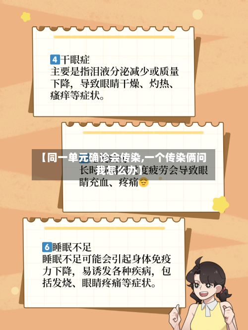 【同一单元确诊会传染,一个传染俩问我怎么办】