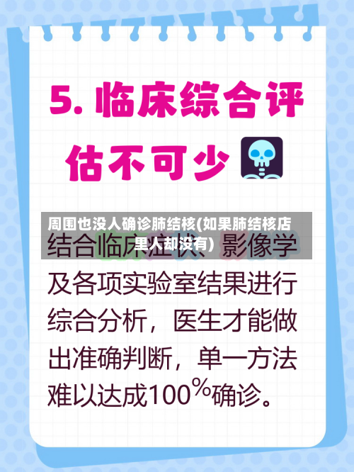 周围也没人确诊肺结核(如果肺结核店里人却没有)
