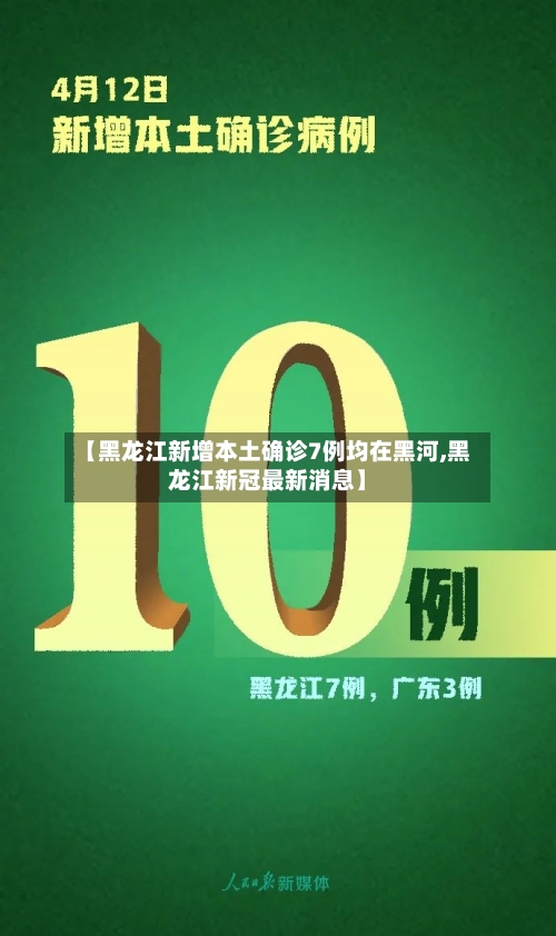 【黑龙江新增本土确诊7例均在黑河,黑龙江新冠最新消息】