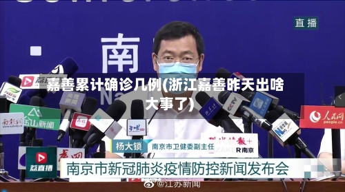 嘉善累计确诊几例(浙江嘉善昨天出啥大事了)