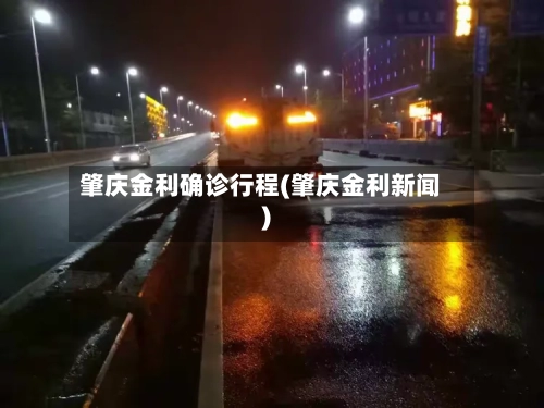 肇庆金利确诊行程(肇庆金利新闻)