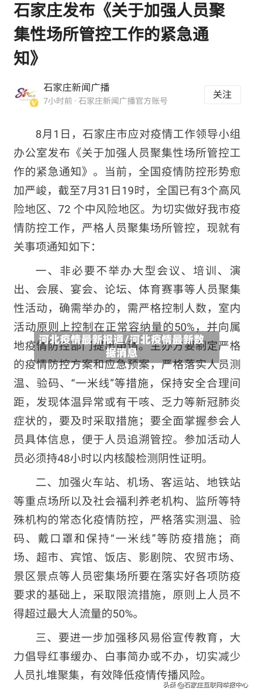 河北疫情最新报道/河北疫情最新数据消息