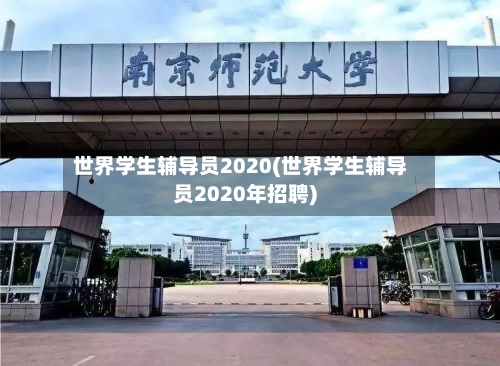 世界学生辅导员2020(世界学生辅导员2020年招聘)