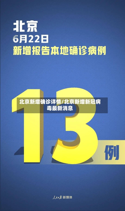 北京新增确诊详情/北京新增新冠病毒最新消息