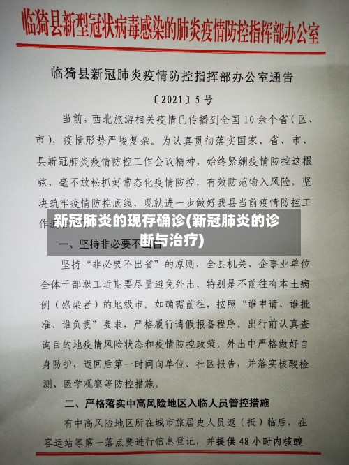 新冠肺炎的现存确诊(新冠肺炎的诊断与治疗)