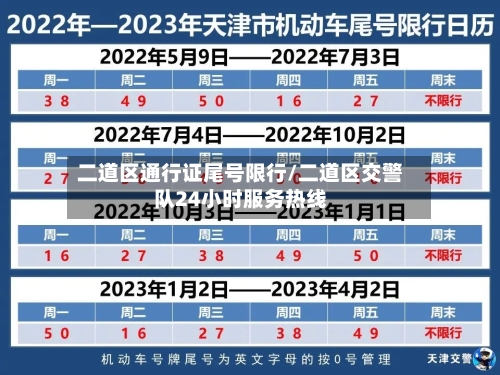 二道区通行证尾号限行/二道区交警队24小时服务热线