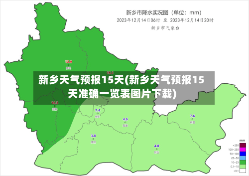 新乡天气预报15天(新乡天气预报15天准确一览表图片下载)