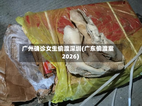 广州确诊女生偷渡深圳(广东偷渡案 2026)