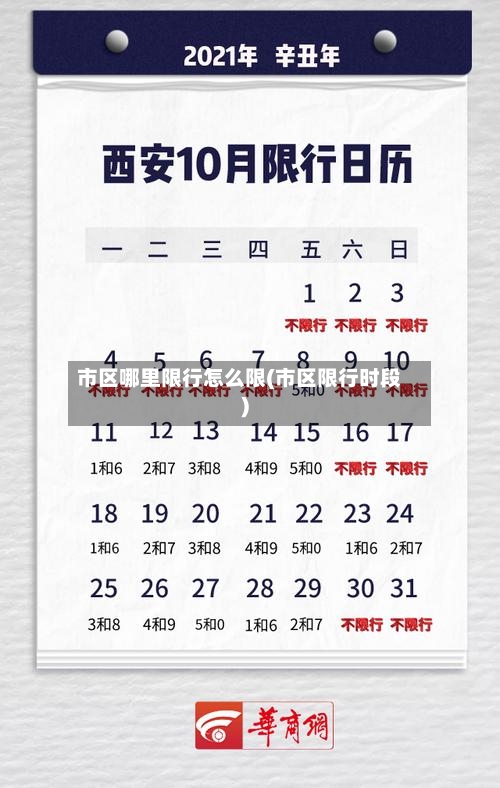 市区哪里限行怎么限(市区限行时段)