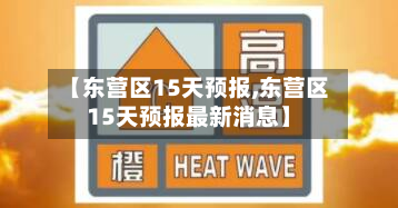【东营区15天预报,东营区15天预报最新消息】