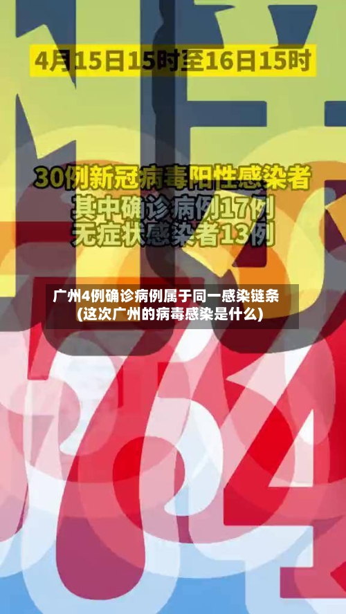 广州4例确诊病例属于同一感染链条(这次广州的病毒感染是什么)