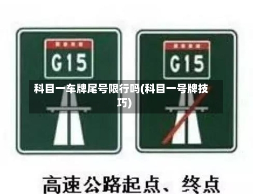 科目一车牌尾号限行吗(科目一号牌技巧)