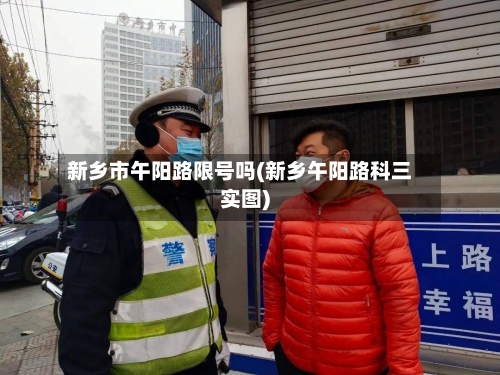 新乡市午阳路限号吗(新乡午阳路科三实图)
