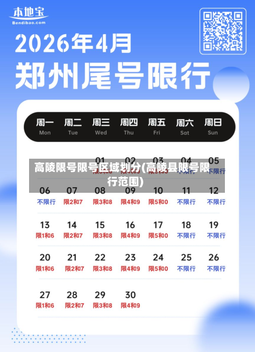 高陵限号限号区域划分(高陵县限号限行范围)