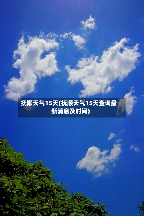 抚顺天气15天(抚顺天气15天查询最新消息及时间)
