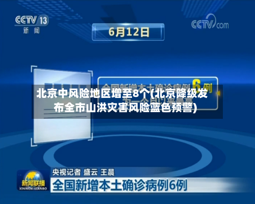 北京中风险地区增至8个(北京降级发布全市山洪灾害风险蓝色预警)