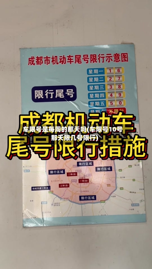 车限号是每周的那天吗(车限号10号那天限几号限行)