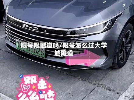 限号限隧道吗/限号怎么过大学城隧道