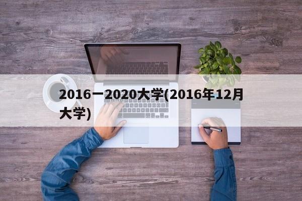 2016一2020大学(2016年12月大学)