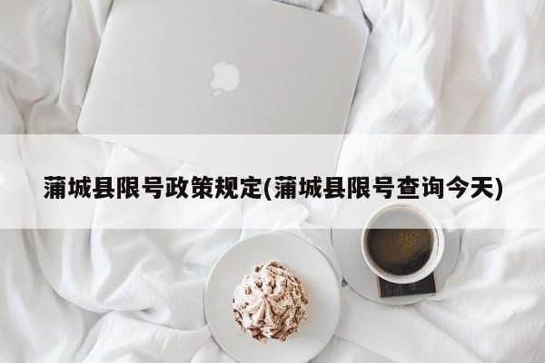 蒲城县限号政策规定(蒲城县限号查询今天)